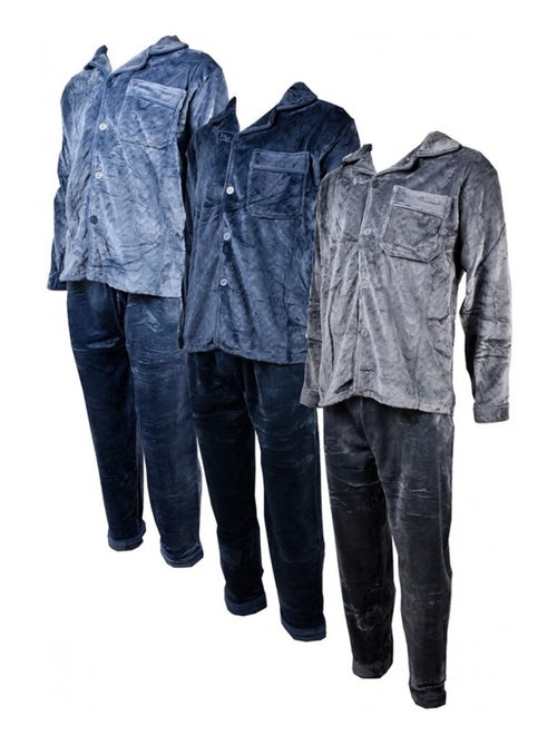 Pijama hombre polar eco KAPPA - Kiabi Pijama hombre polar eco KAPPA - Kiabi