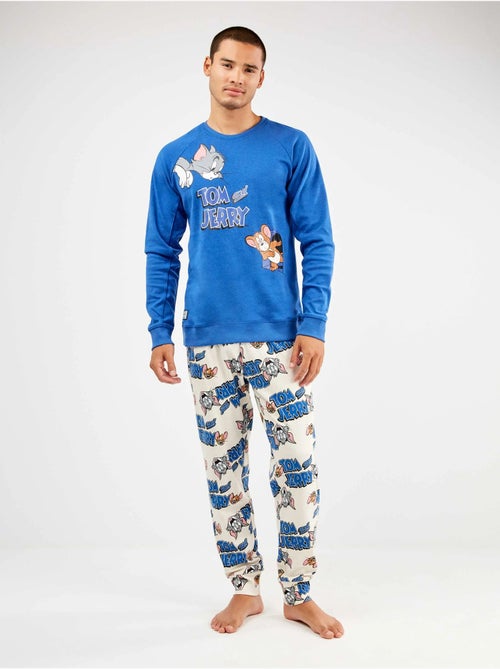 Pijama hombre Tom and Jerry en tejido punto con algod?n - Kiabi Pijama hombre Tom and Jerry en tejido punto con algod?n - Kiabi