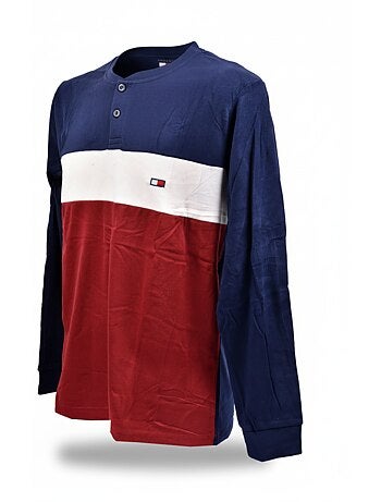 Pijama Hombre Tricolor Microfibra Stretch C2520