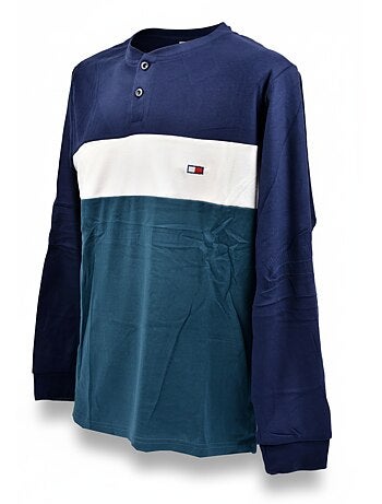 Pijama Hombre Tricolor Microfibra Stretch C2520