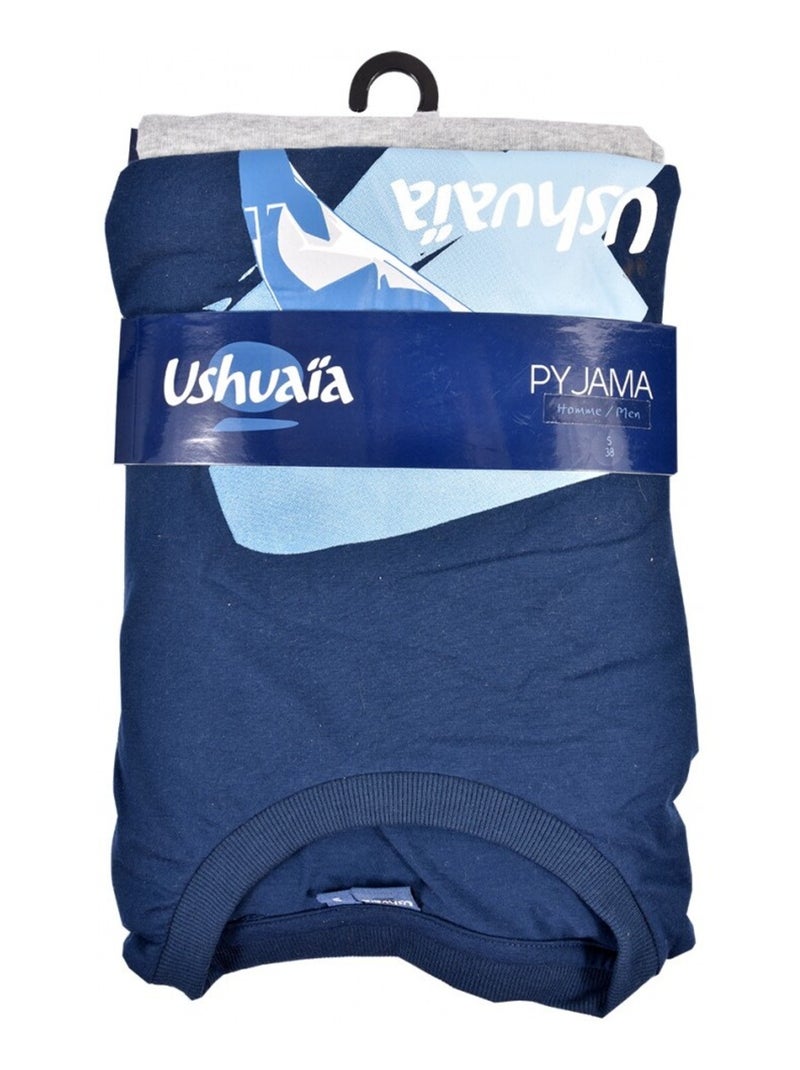 Pijama Hombre USHUAIA Azul marino - Kiabi