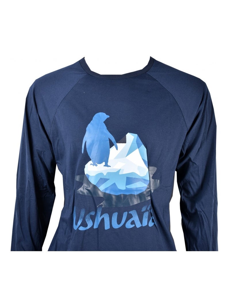 Pijama Hombre USHUAIA Azul marino - Kiabi