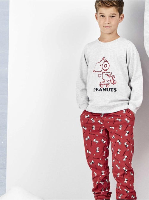Pijama infantil unisex estampado de snoopy - Kiabi Pijama infantil unisex estampado de snoopy - Kiabi