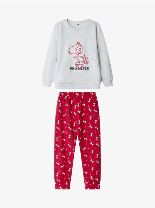 Pijama infantil unisex estampado de snoopy - Kiabi Pijama infantil unisex estampado de snoopy - Kiabi