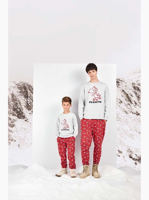 Pijama infantil unisex estampado de snoopy - Kiabi Pijama infantil unisex estampado de snoopy - Kiabi