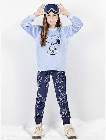 Pijama infantil unisex snoopy