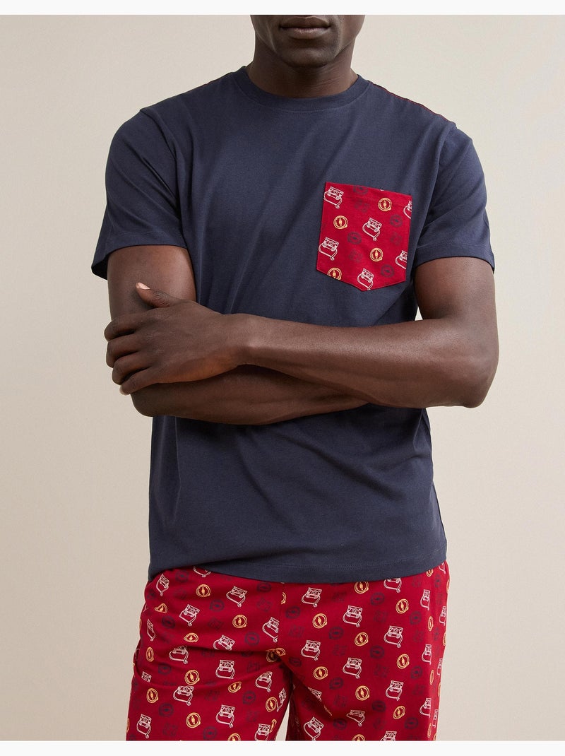 Pijama jersey, MO Fashion Azul - Kiabi