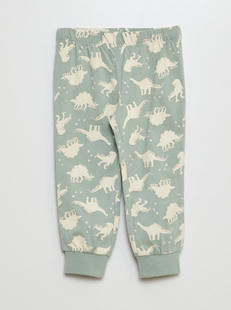 Pijama 'Jurassic World' - 2 piezas VERDE - Kiabi