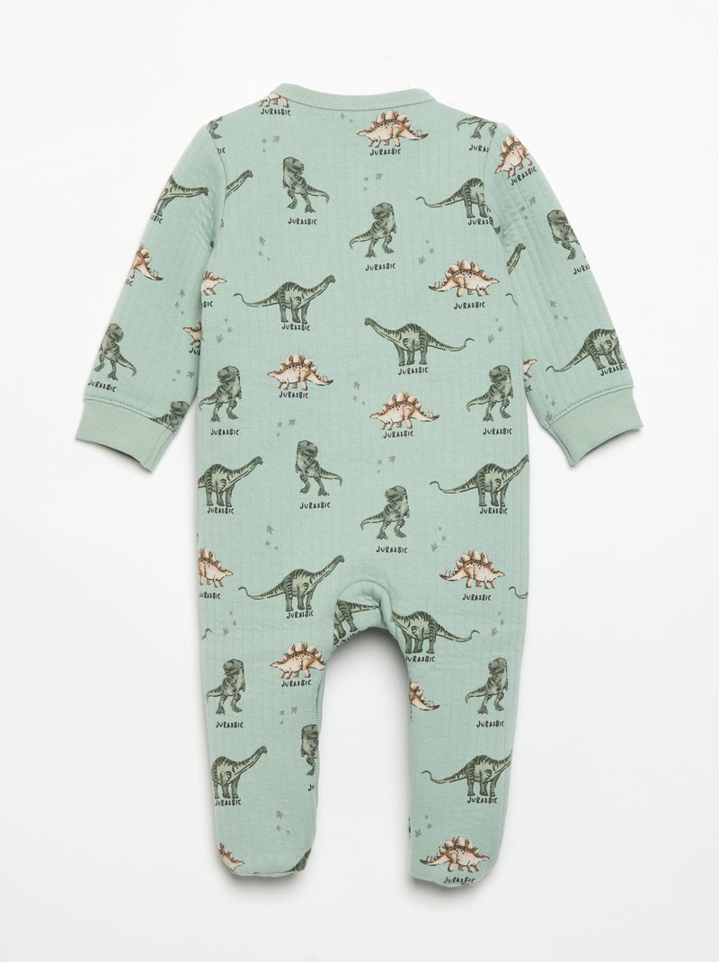 Pijama \'Jurassic World\' con pies Verde - Kiabi