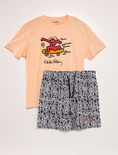 Pijama 'Keith Haring' - 2 piezas - Kiabi