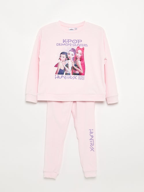 Pijama 'KPop Demon Hunters' 2 piezas - Camiseta de manga larga + pantalón - Kiabi