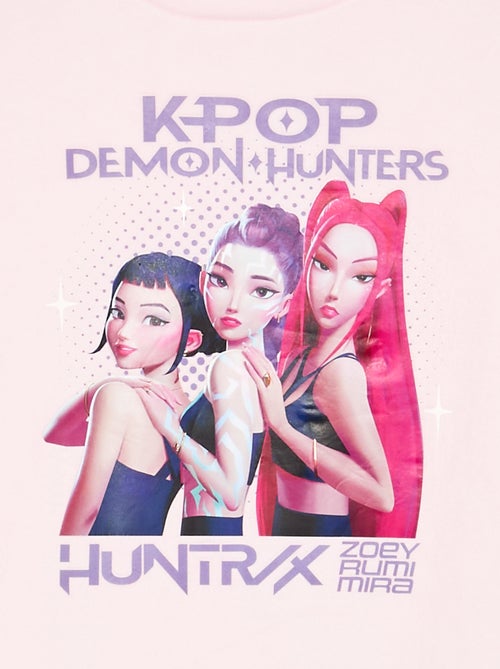 Pijama 'KPop Demon Hunters' 2 piezas - Camiseta de manga larga + pantalón - Kiabi