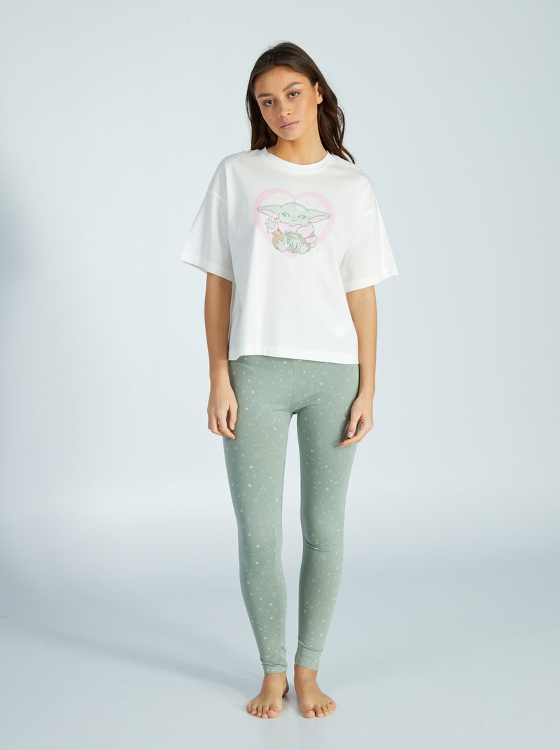 Pijama largo - 'Star Wars' - 2 piezas VERDE - Kiabi