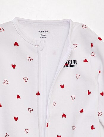 Pijama largo abrigado 'Amour'