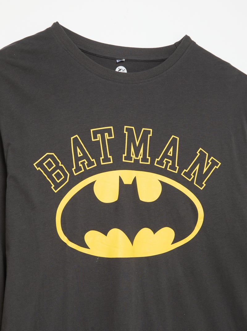 Pijama largo 'Batman' 'DC Comics' - 2 piezas Negro - Kiabi