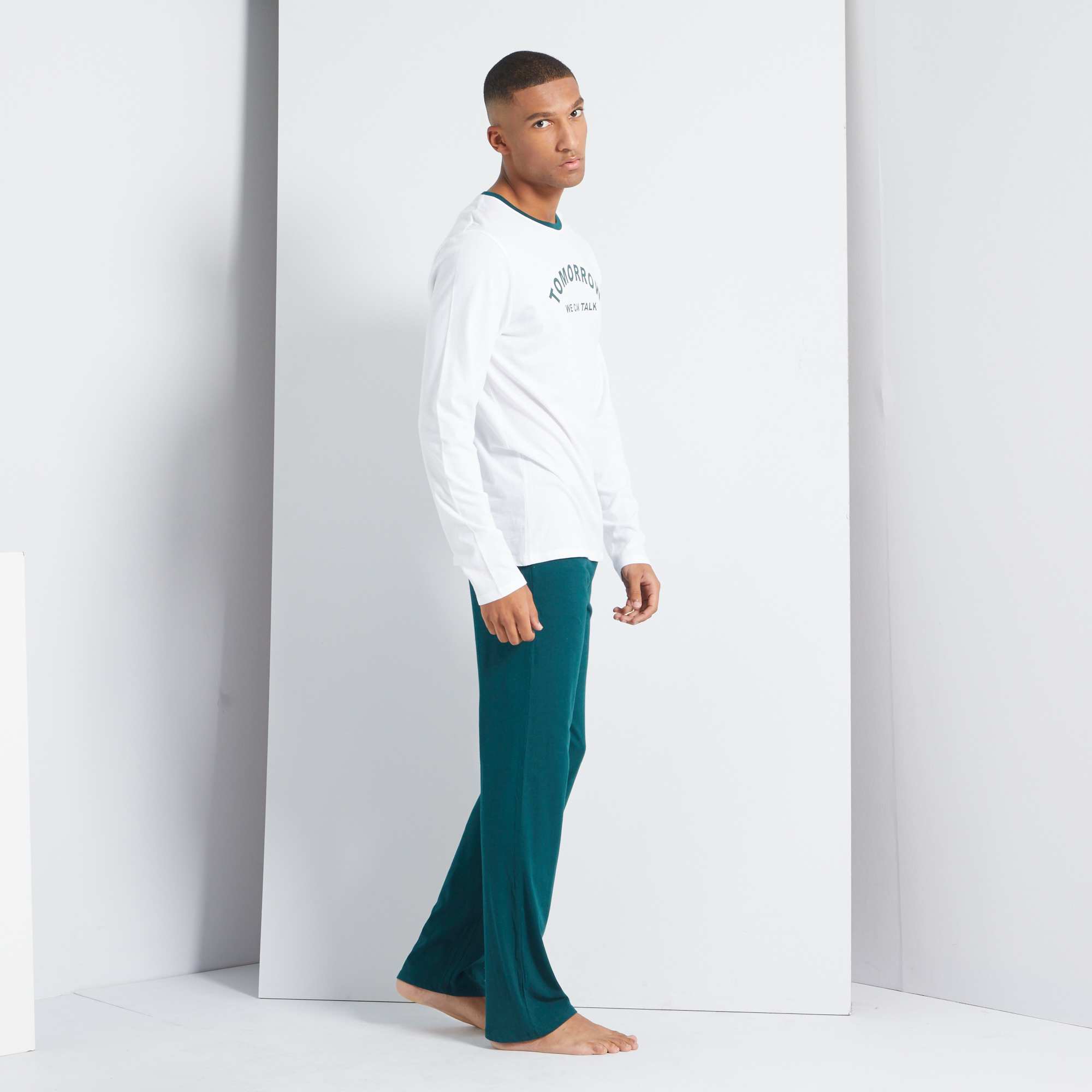 pijama invierno hombre kiabi