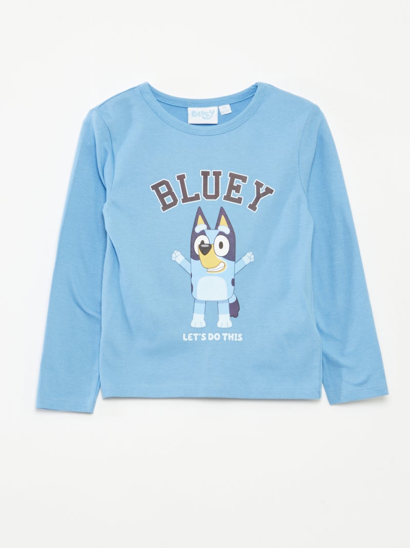 Pijama largo 'Bluey' - 2 piezas Azul - Kiabi