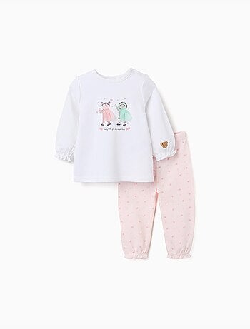 Pijama largo con estampado