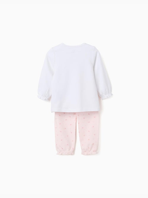 Pijama largo con estampado - Kiabi