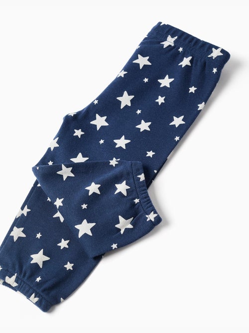 Pijama largo con estrellas - Kiabi