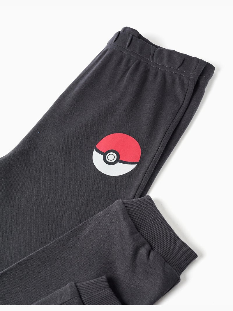 Pijama largo de algodón con estampado Pokémon Blanco - Kiabi