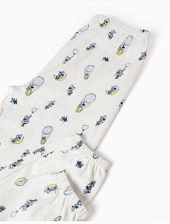 Pijama largo de algodón con estampados de Minnie