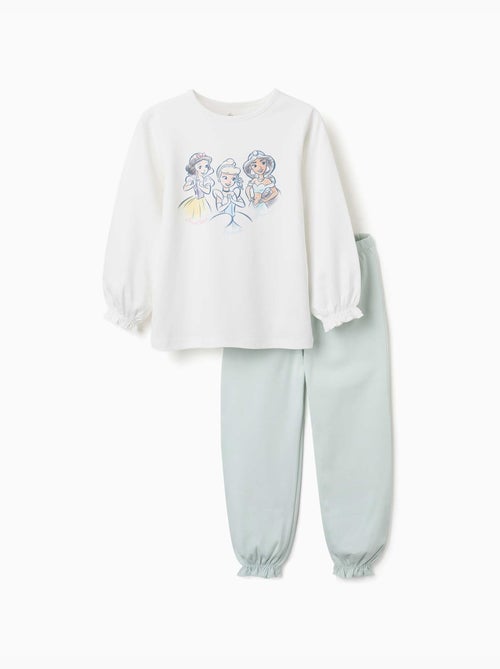 Pijama largo de algodón con las princesas Disney - Kiabi Pijama largo de algodón con las princesas Disney - Kiabi