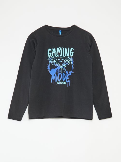 Pijama largo de fantasía  - 2 piezas - Kiabi