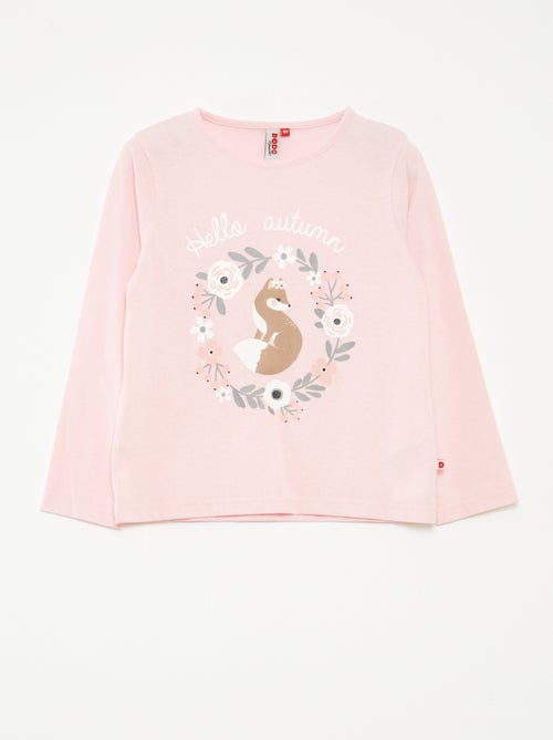 Pijama largo de fantasía - 2 piezas - Kiabi Pijama largo de fantasía - 2 piezas - Kiabi