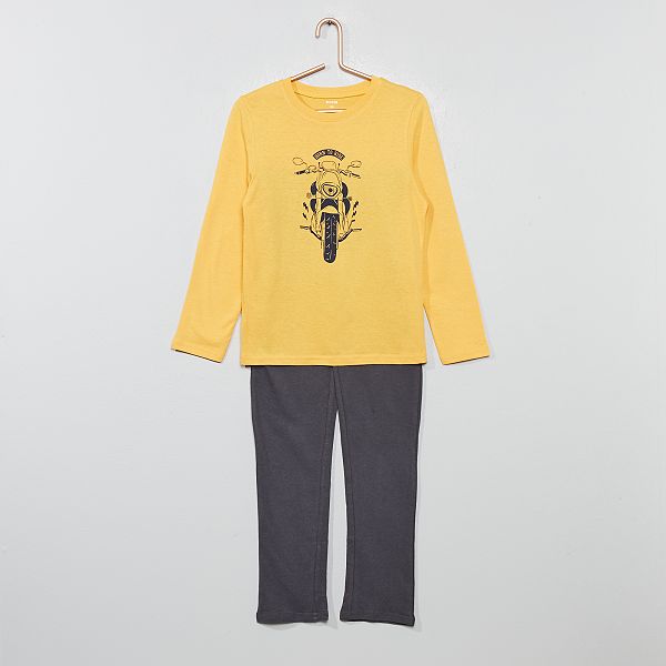 pijama amarillo hombre