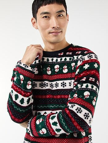 Pijama largo de Navidad - 2 piezas