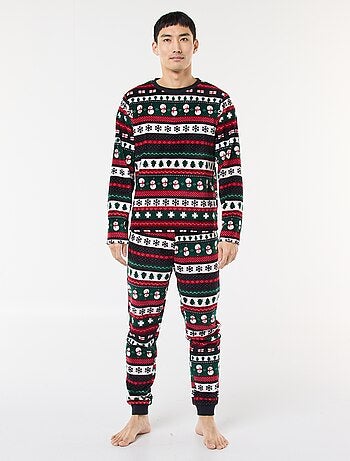 Pijama largo de Navidad - 2 piezas