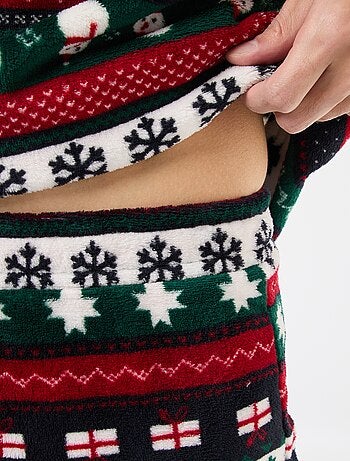 Pijama largo de Navidad - 2 piezas