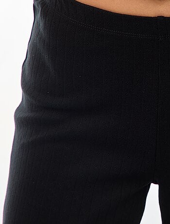 Pijama largo de punto calado - 2 piezas