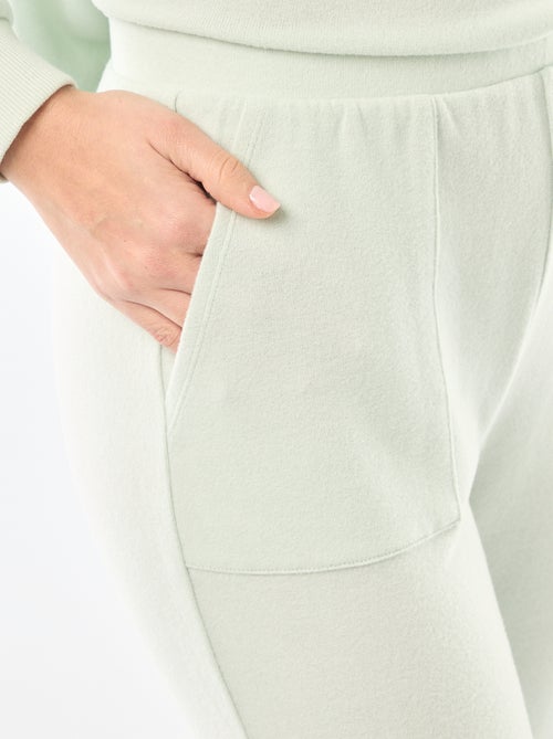 Pijama largo de punto cálido - 2 piezas - Kiabi