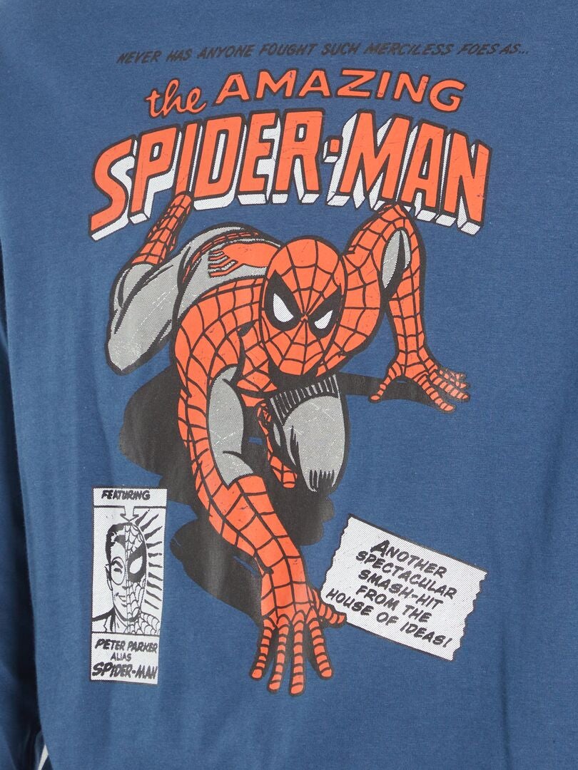 Pijama largo de 'Spiderman' 'Marvel' - 2 piezas AZUL - Kiabi