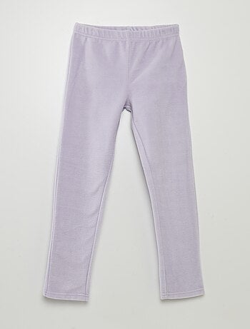 Pijama largo de tejido polar - 2 piezas