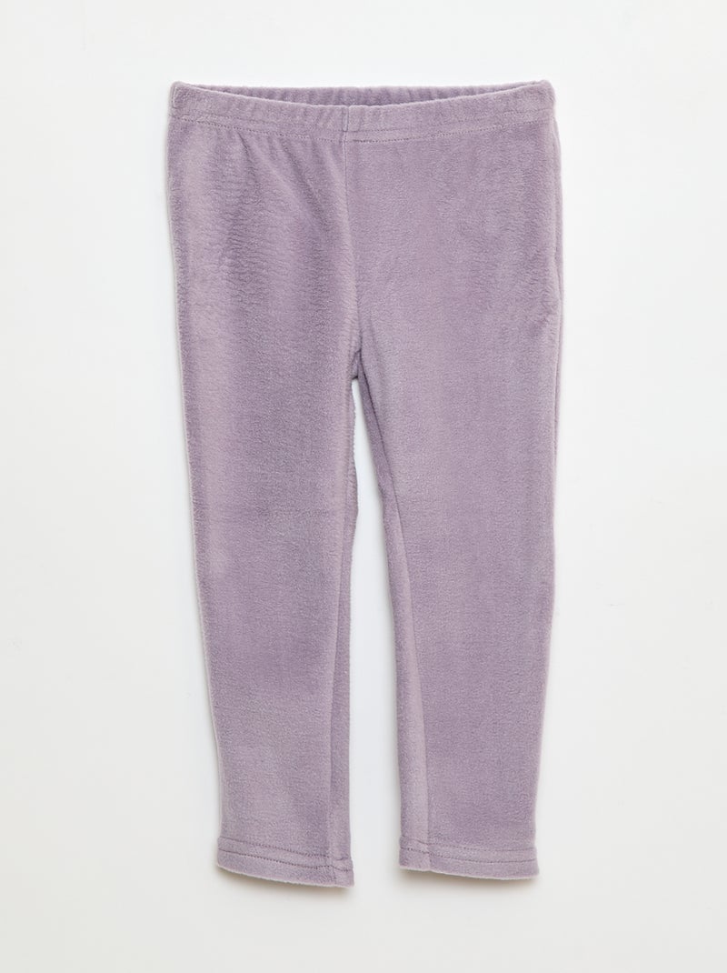 Pijama largo de terciopelo 'Monstruos S.A.' 'Disney' Purpura - Kiabi