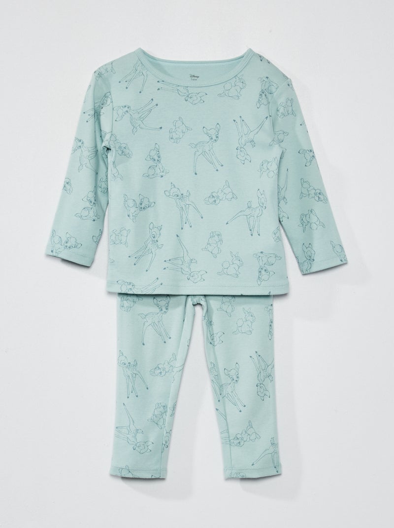 Pijama largo 'Disney' de punto - 2 piezas AZUL - Kiabi
