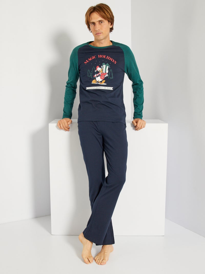 Pijama largo 'Disney' de punto - 2 piezas donald - Kiabi