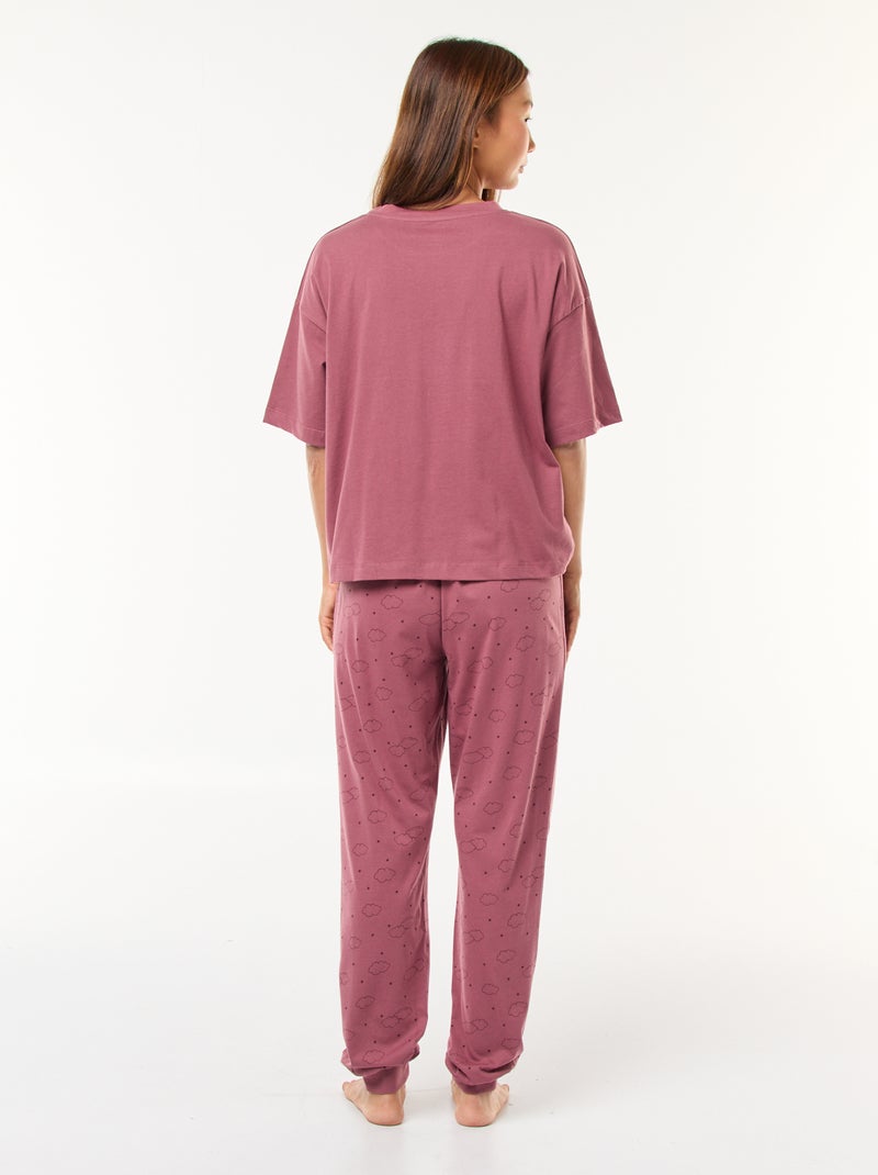 Pijama largo 'Disney' 'Lotso' 'Toy Story' - 2 piezas Rosa - Kiabi