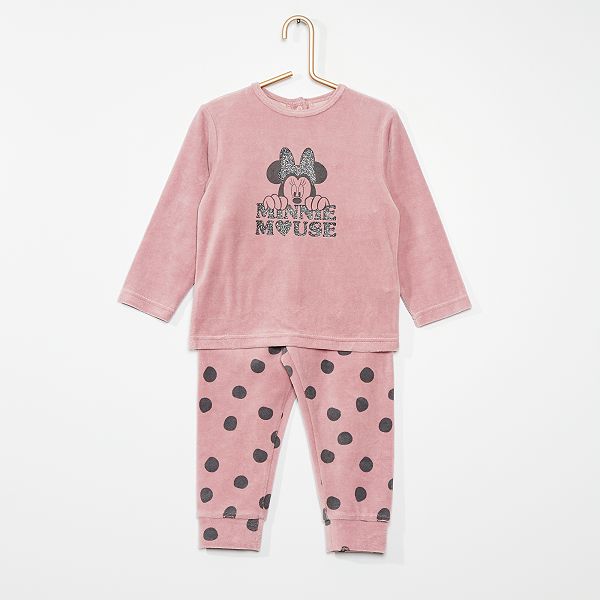 Pijama Largo Disney Bebe Nina Purpura Kiabi 12 00