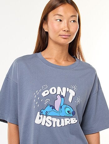 Pijama largo 'Disney' 'Stitch' camiseta + pantalón - 2 piezas