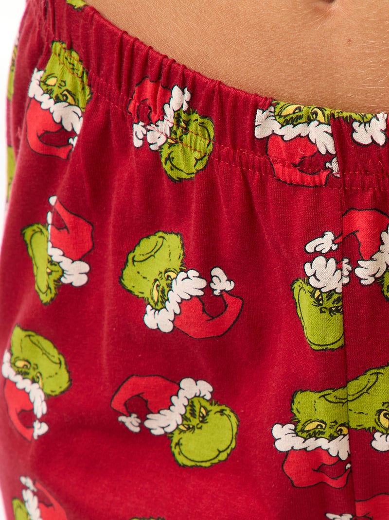Pijama largo 'El Grinch' - 2 piezas Verde - Kiabi