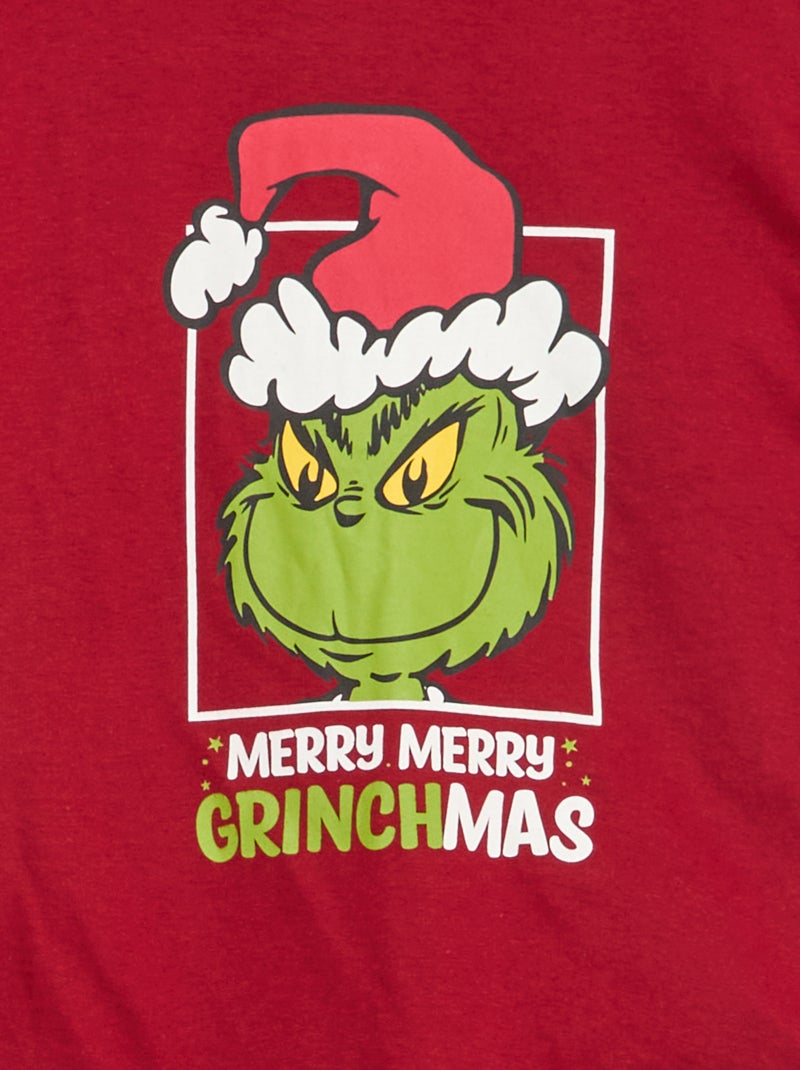 Pijama largo 'El Grinch' Verde - Kiabi