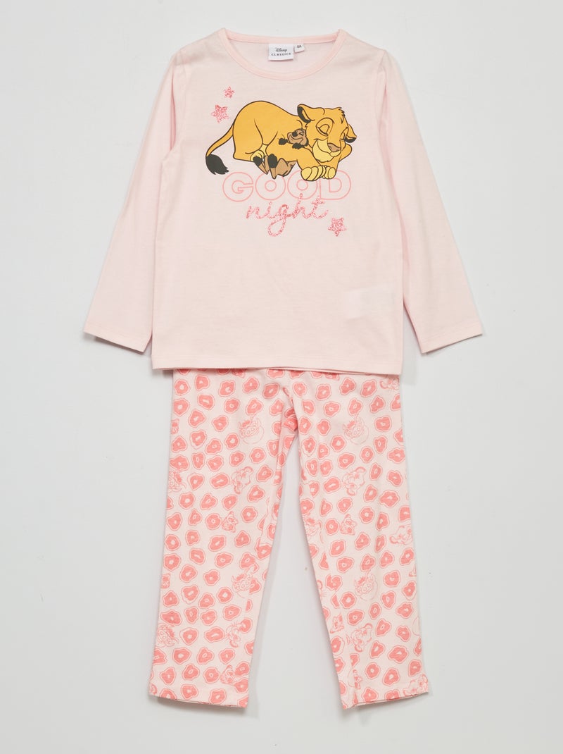 Pijama largo 'El Rey León' de 'Disney' - 2 piezas ROSA - Kiabi
