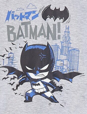 Pijama largo estampado 'Batman' - 2 piezas