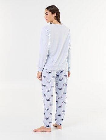 Pijama largo estampado 'Disney' - 2 piezas