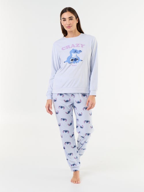 Pijama largo estampado 'Disney' - 2 piezas - Kiabi Pijama largo estampado 'Disney' - 2 piezas - Kiabi