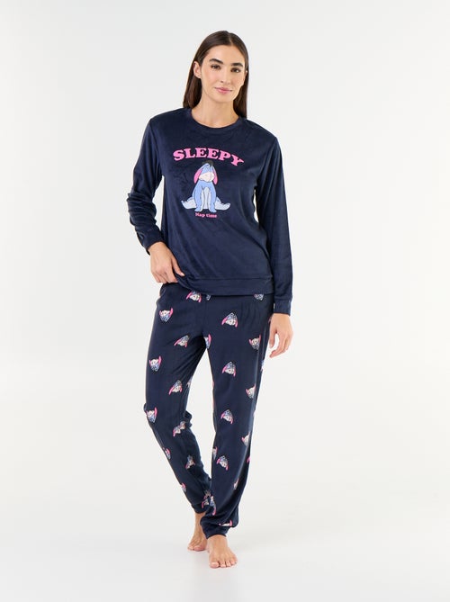 Pijama largo estampado 'Disney' - 2 piezas - Kiabi Pijama largo estampado 'Disney' - 2 piezas - Kiabi
